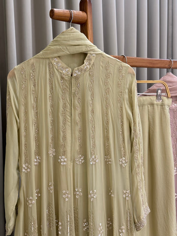 Heavy Handworked Anarkali Suit-8372