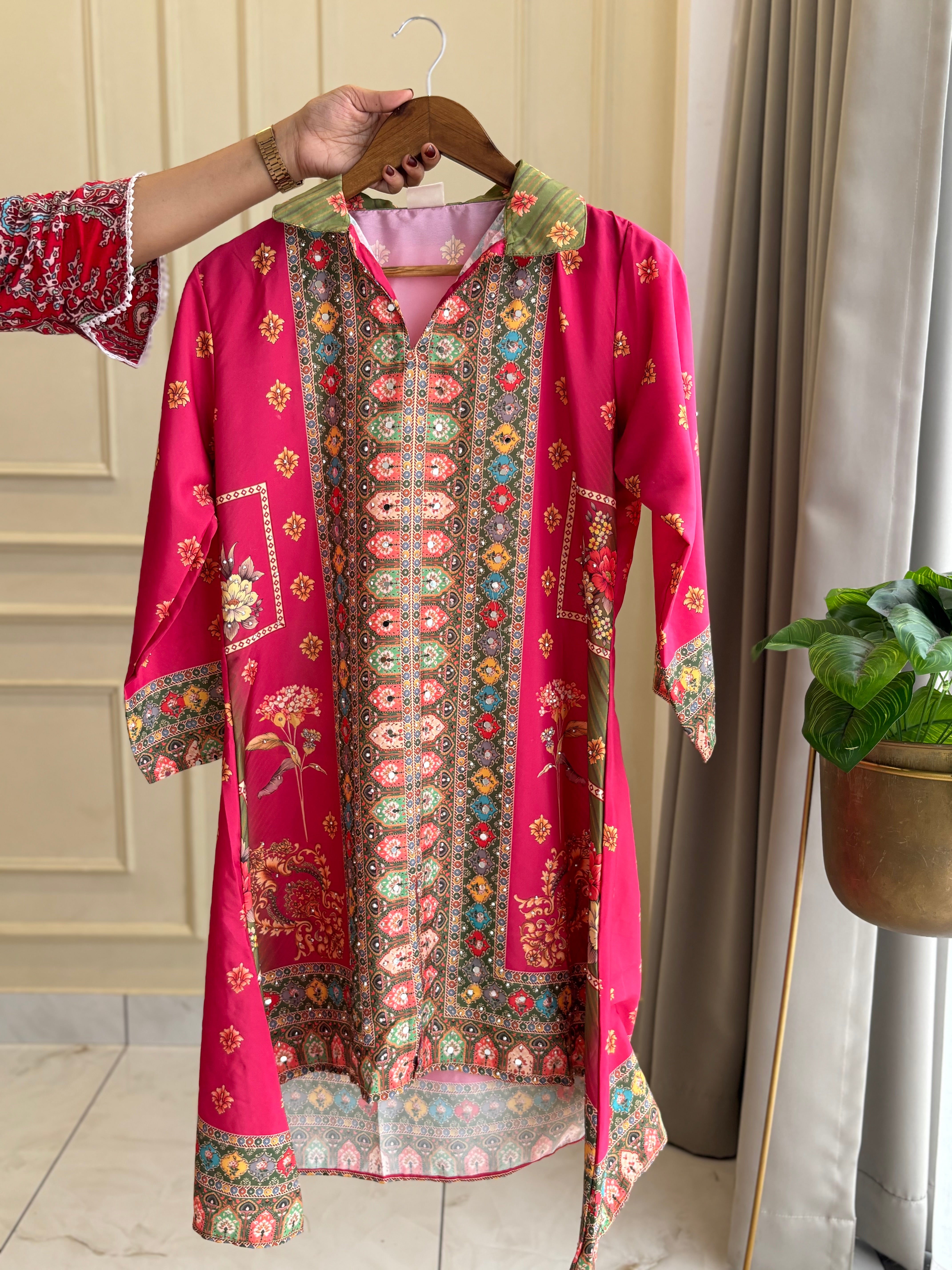 New Crepe Co-ord Set