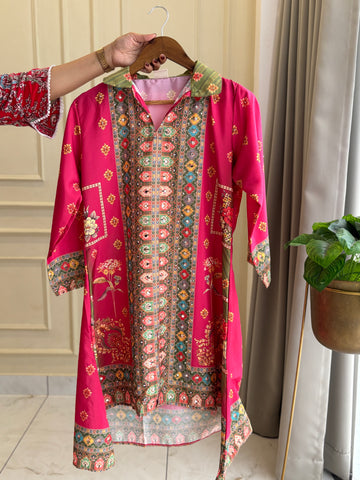 New Crepe Co-ord Set