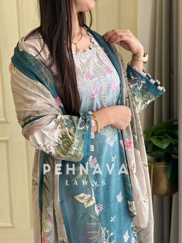 New Fully Embroidered Ready to Wear Suit