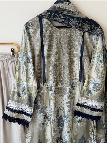 Embroidered Casual Ready To Wear Suit-403