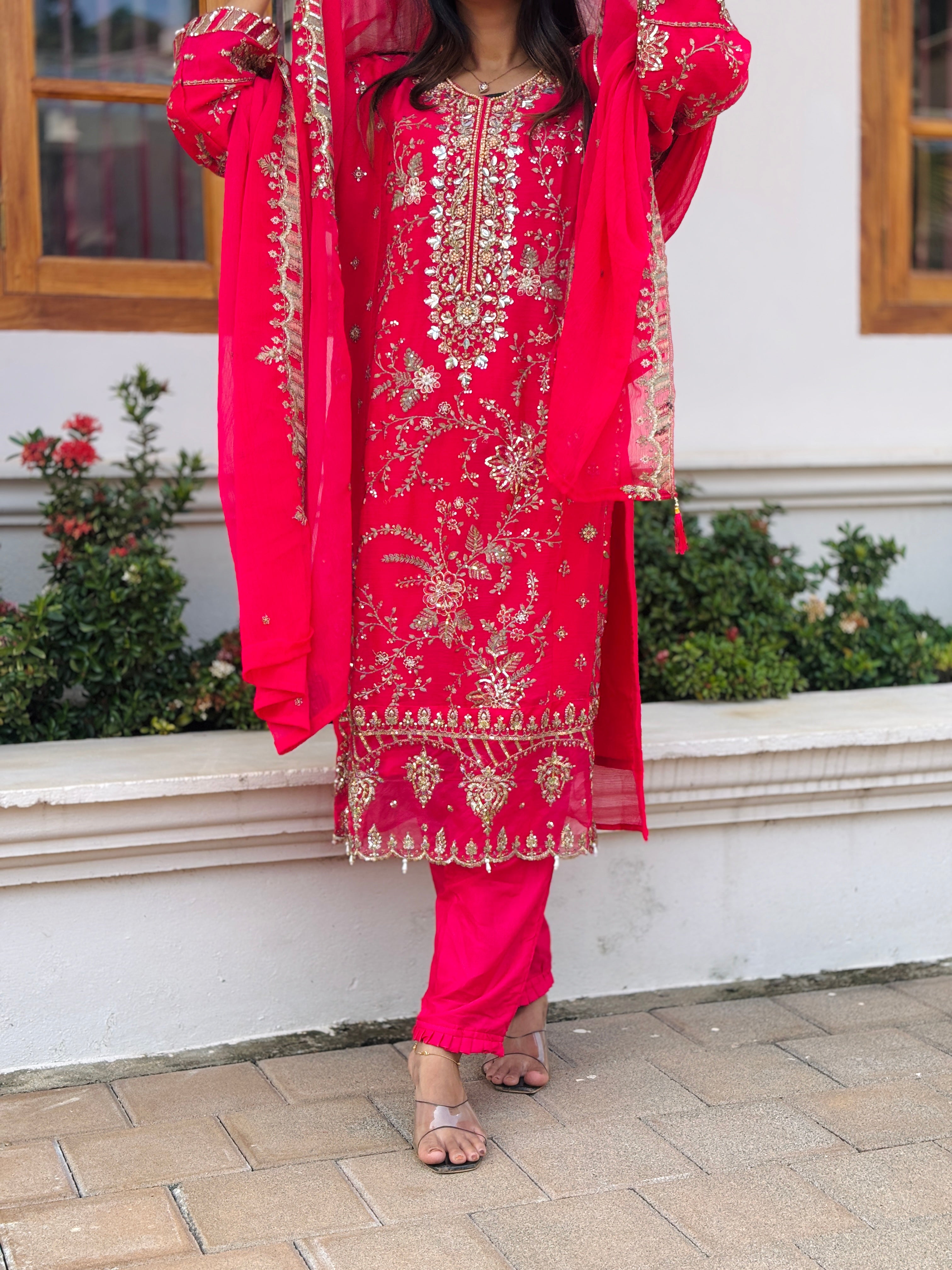 Pure Chiffon Pakistani Party wear