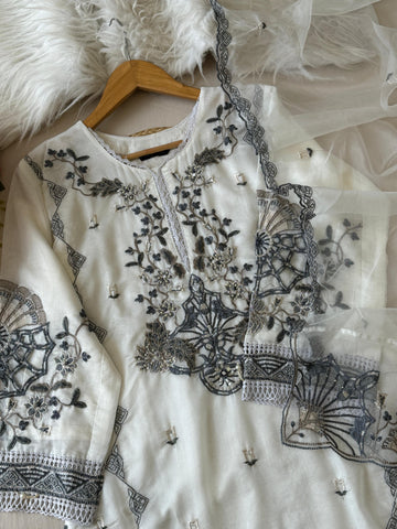 Embroidered Suit Set