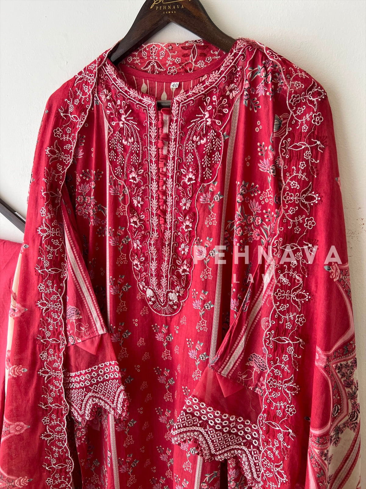 Embroidered Lawns Suit-205