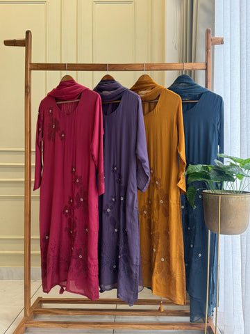 Floral Handworked Salwar Kameez