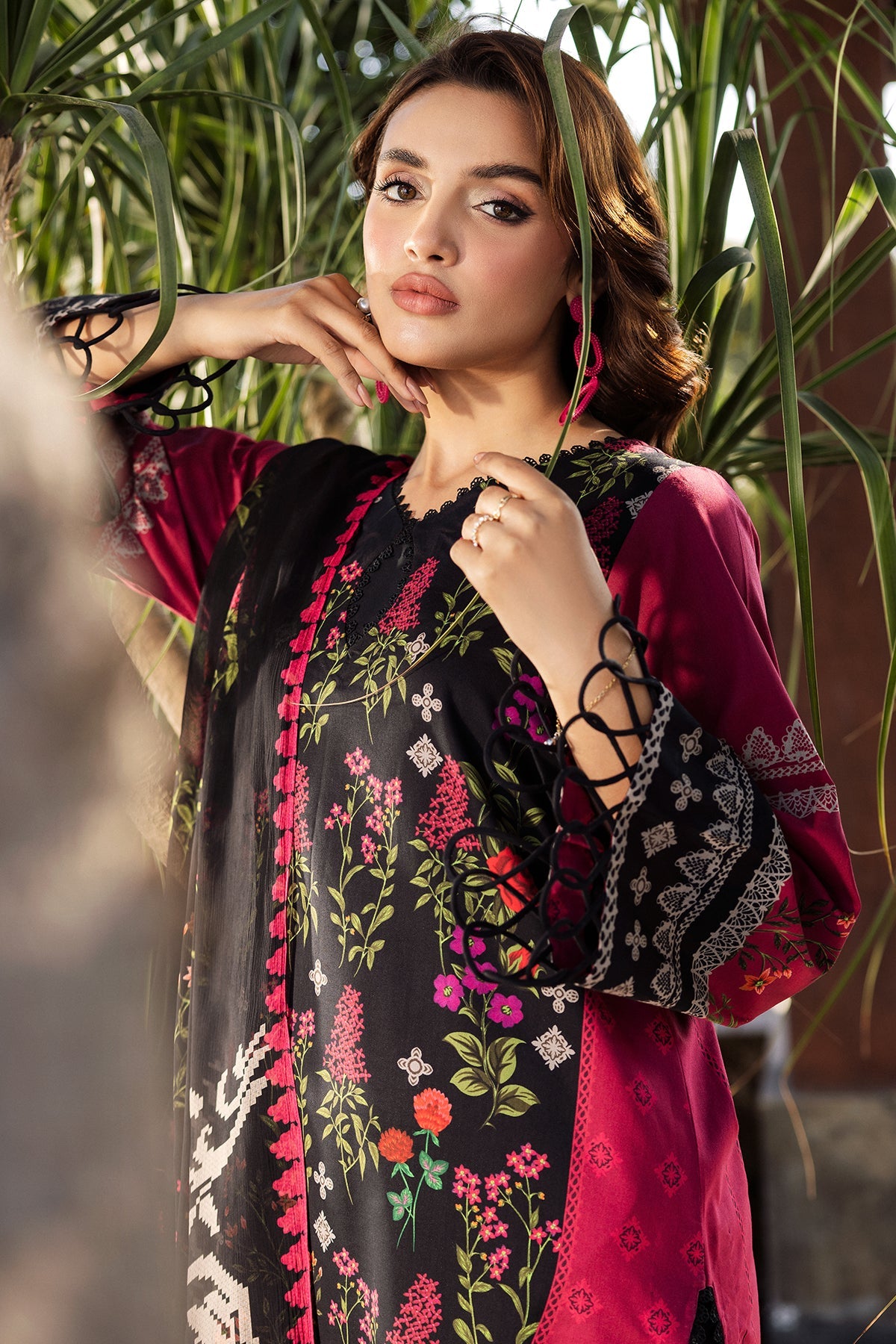 CHARIZMA 3-PC UNSTITCHED PRINTED LAWN COLLECTION CP5-07