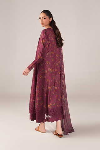 IZNIK Embroidered Printed Lawn SS-04 - Pehnava Lawns