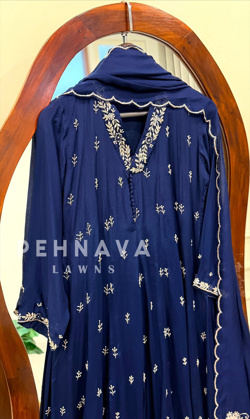 Handworked Anarkali Attire