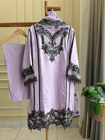 Lace Trimmed Tunic Salwar