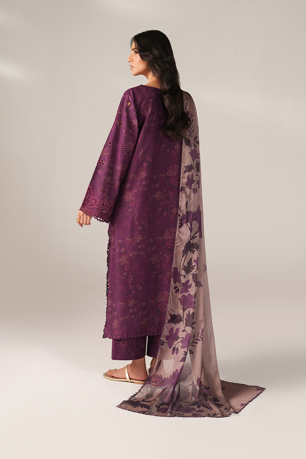 IZNIK Embroidered Printed Lawn SS-08