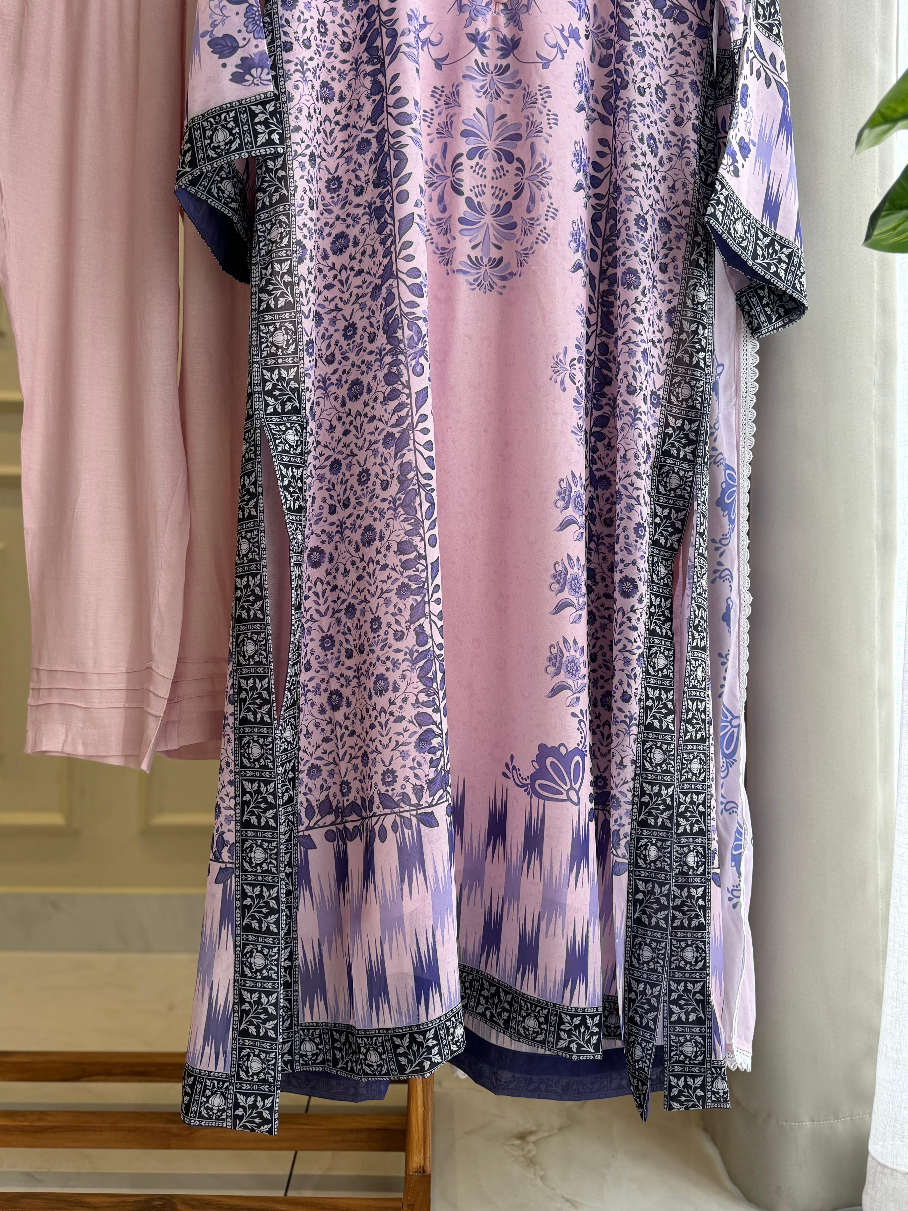 Georgette Chiffon 3 piece Suit