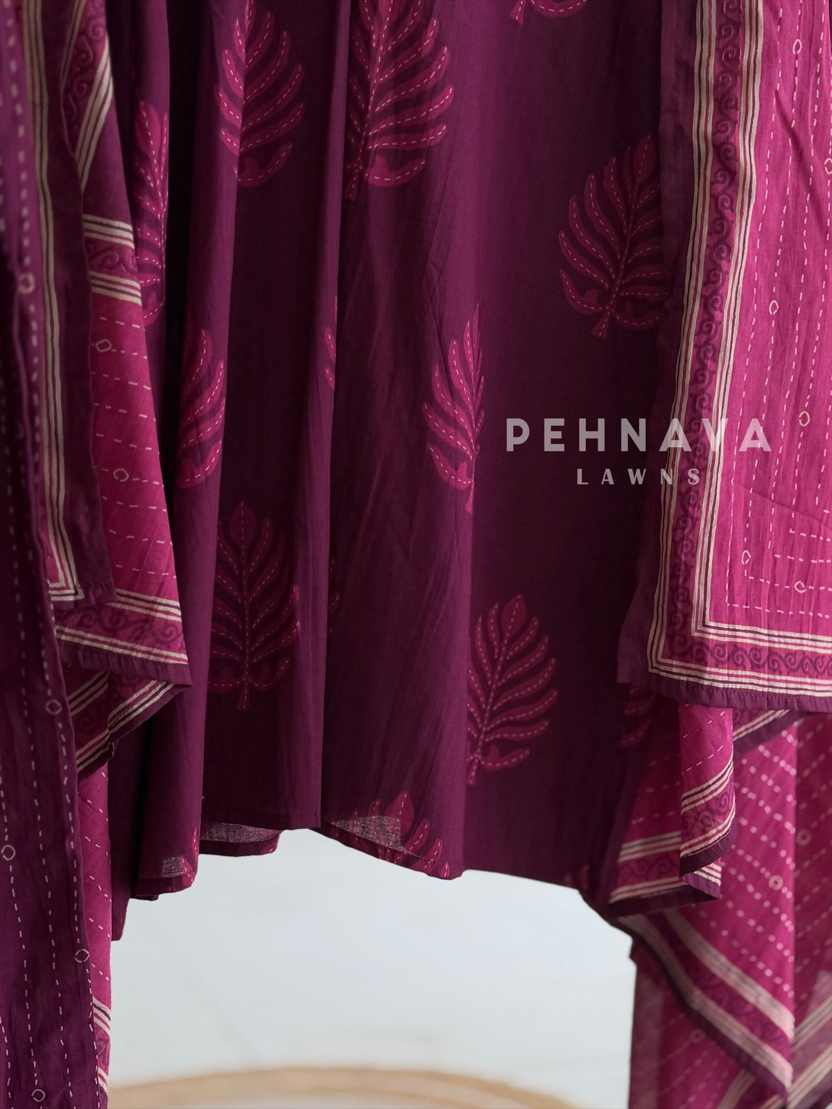Printed Cotton Suit Set