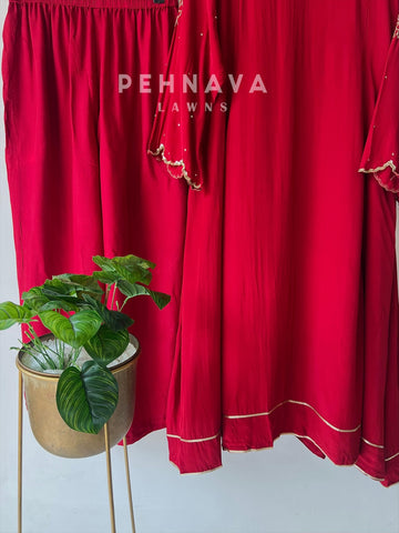 Simple Hand Worked Suit-4361