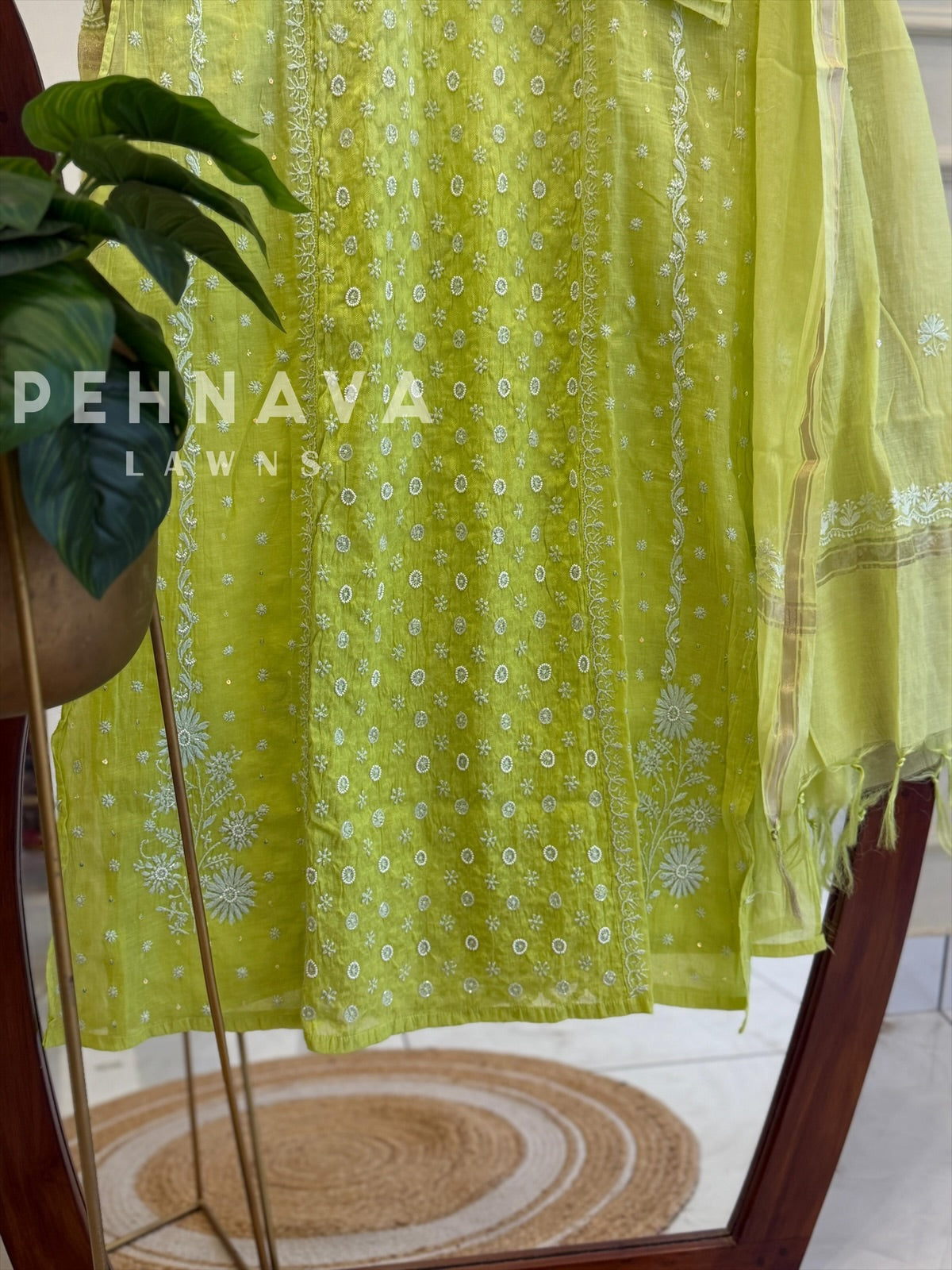 Chikankari Embroidered Attire