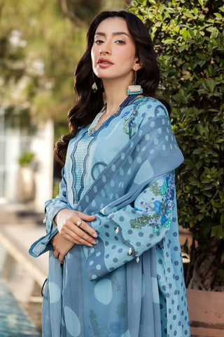 CHARIZMA 3-PC UNSTITCHED PRINTED LAWN COLLECTION CP5-09