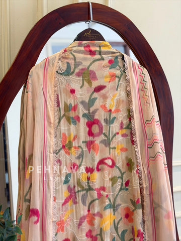 Floral Embroidered Georgette Suit