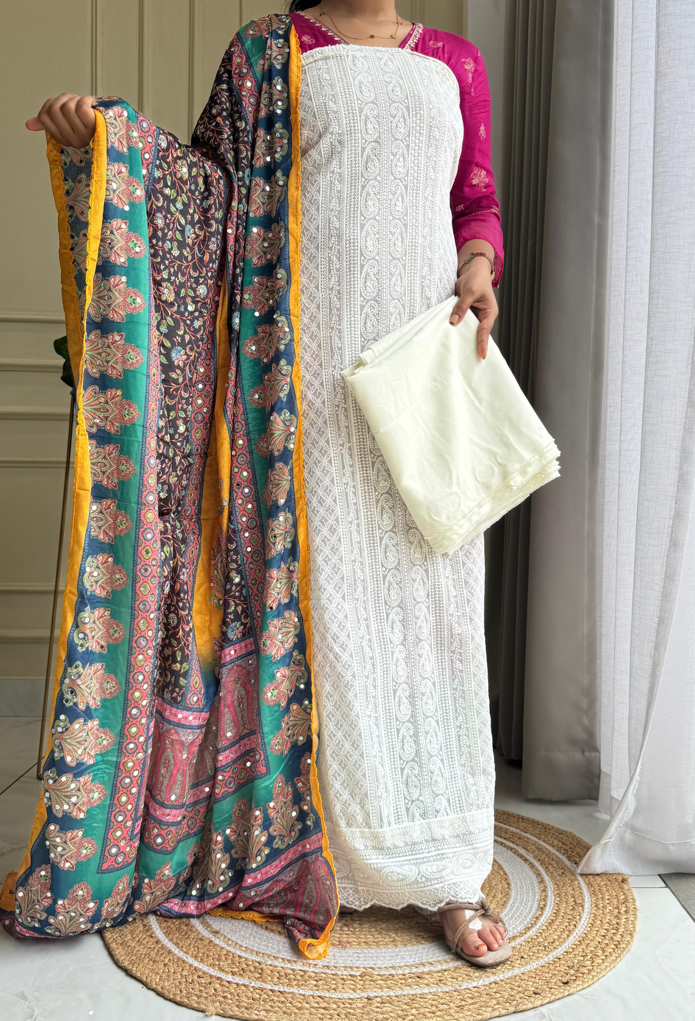 Party wear Georgette Suit