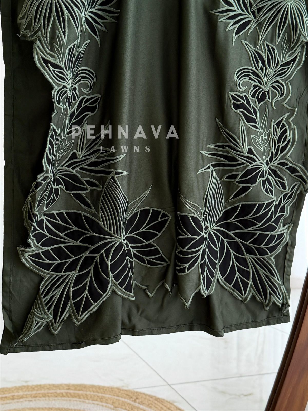 Floral Cutwork Ensemble