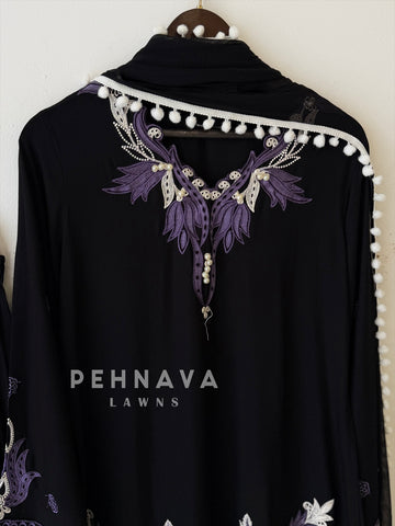 Floral Embroidered Farshi Salwar 401