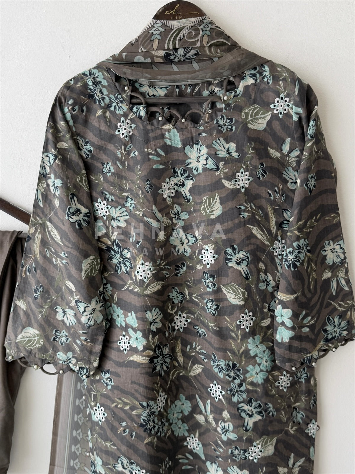 Floral Lawn Suit
