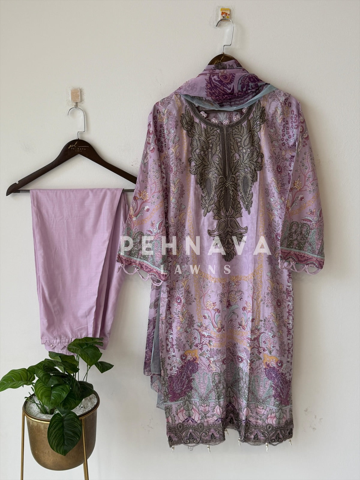 Floral Printed Ready to wear suit-1731