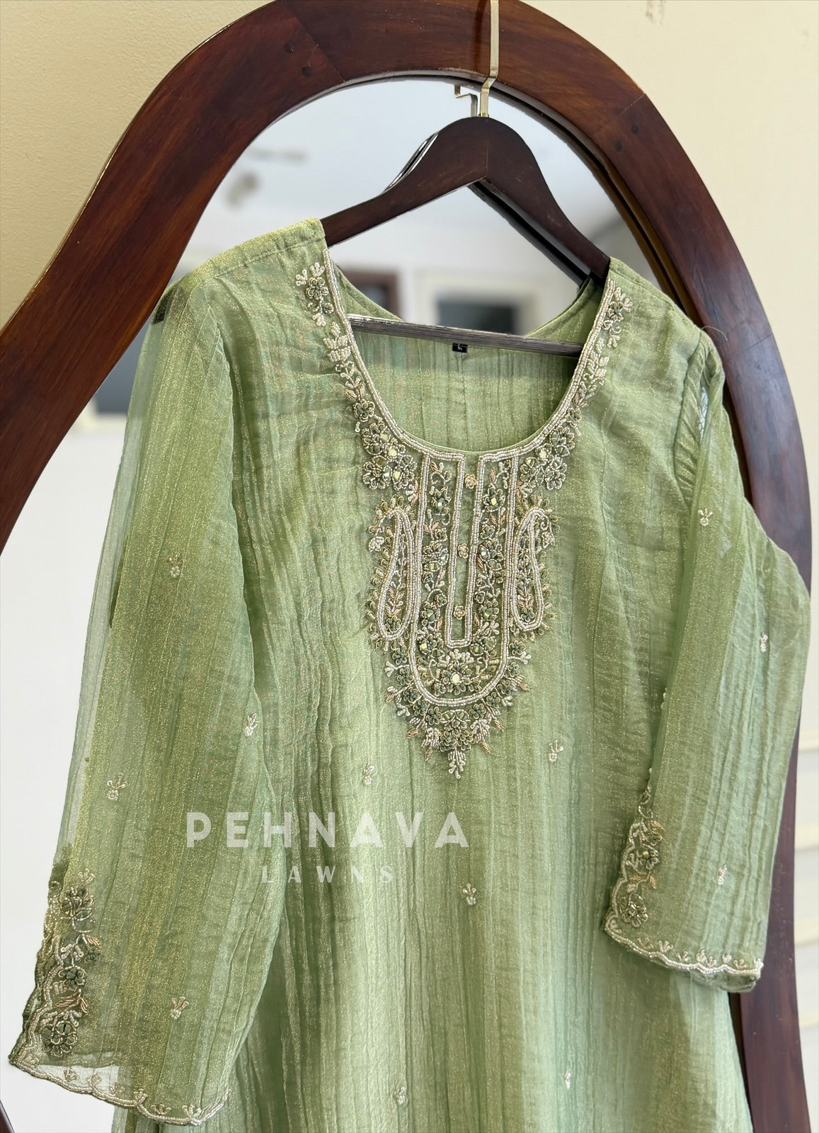 Tissue Handworked Two Piece Suit 1460