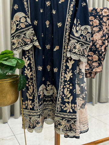 Premium Hand Embroidery Suit