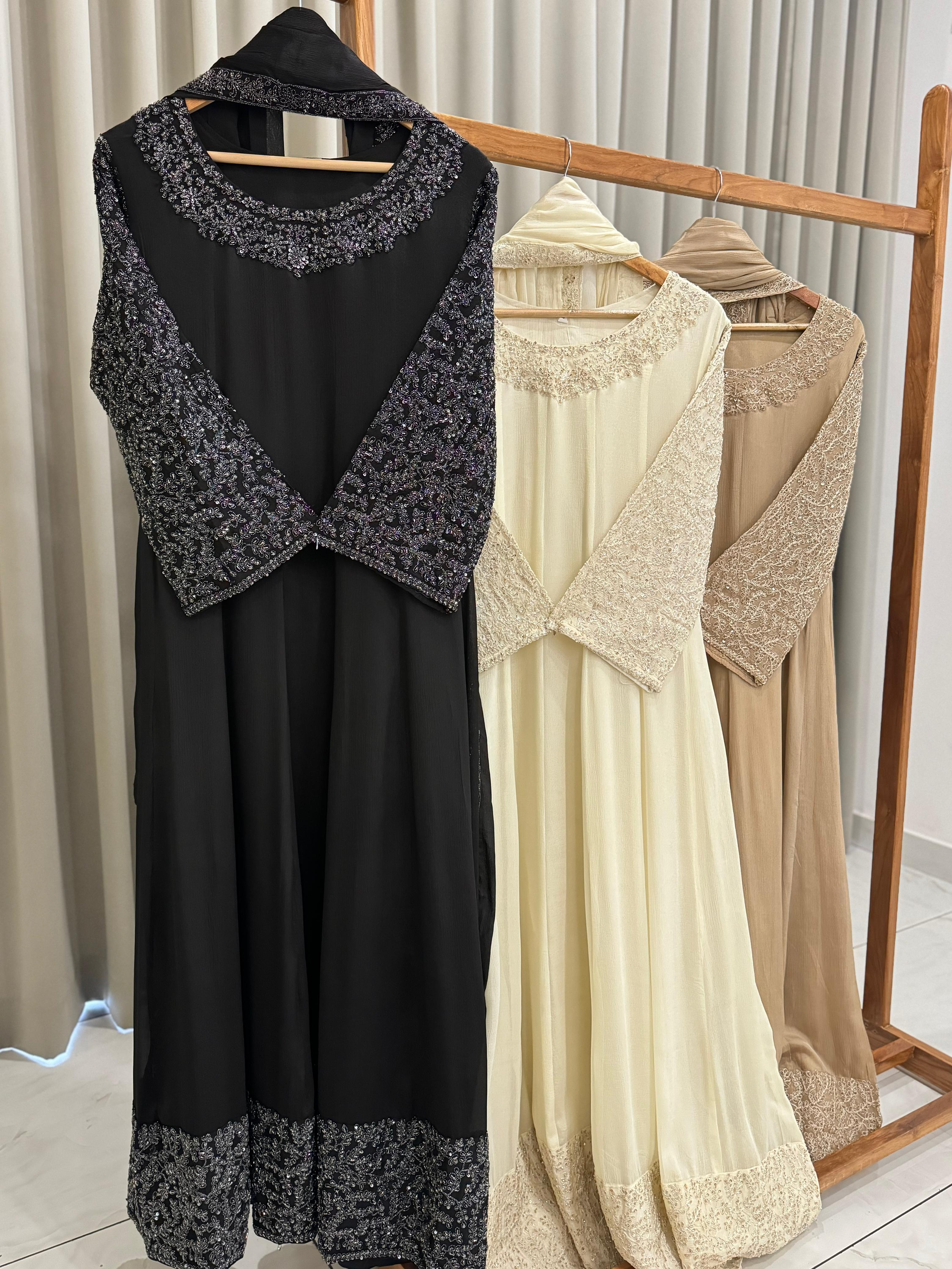 Chinnon Handworked Full Length Gown-239