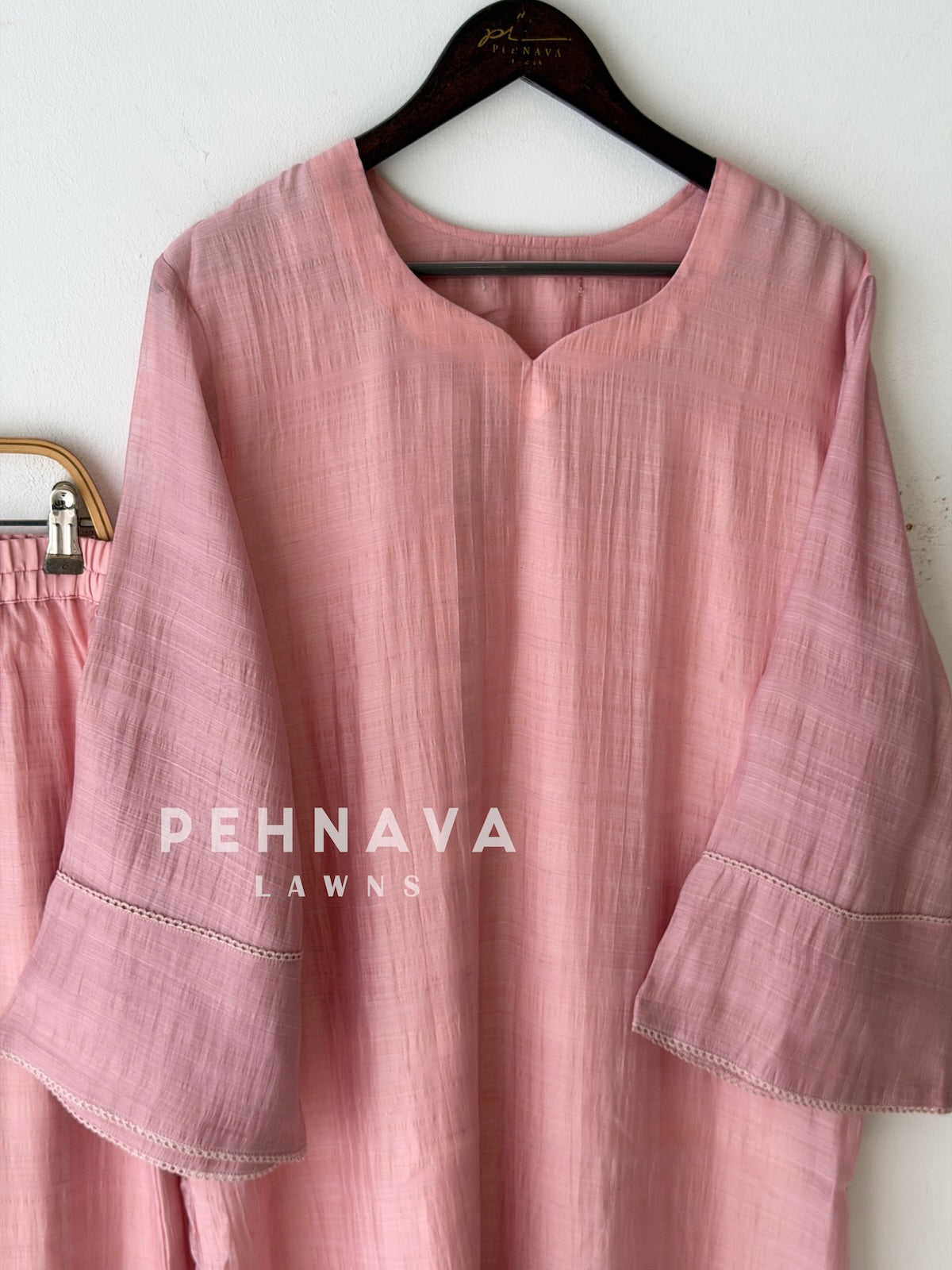 Minimal Imported Kurta & Pants Two-Piece Co-ord Set B286