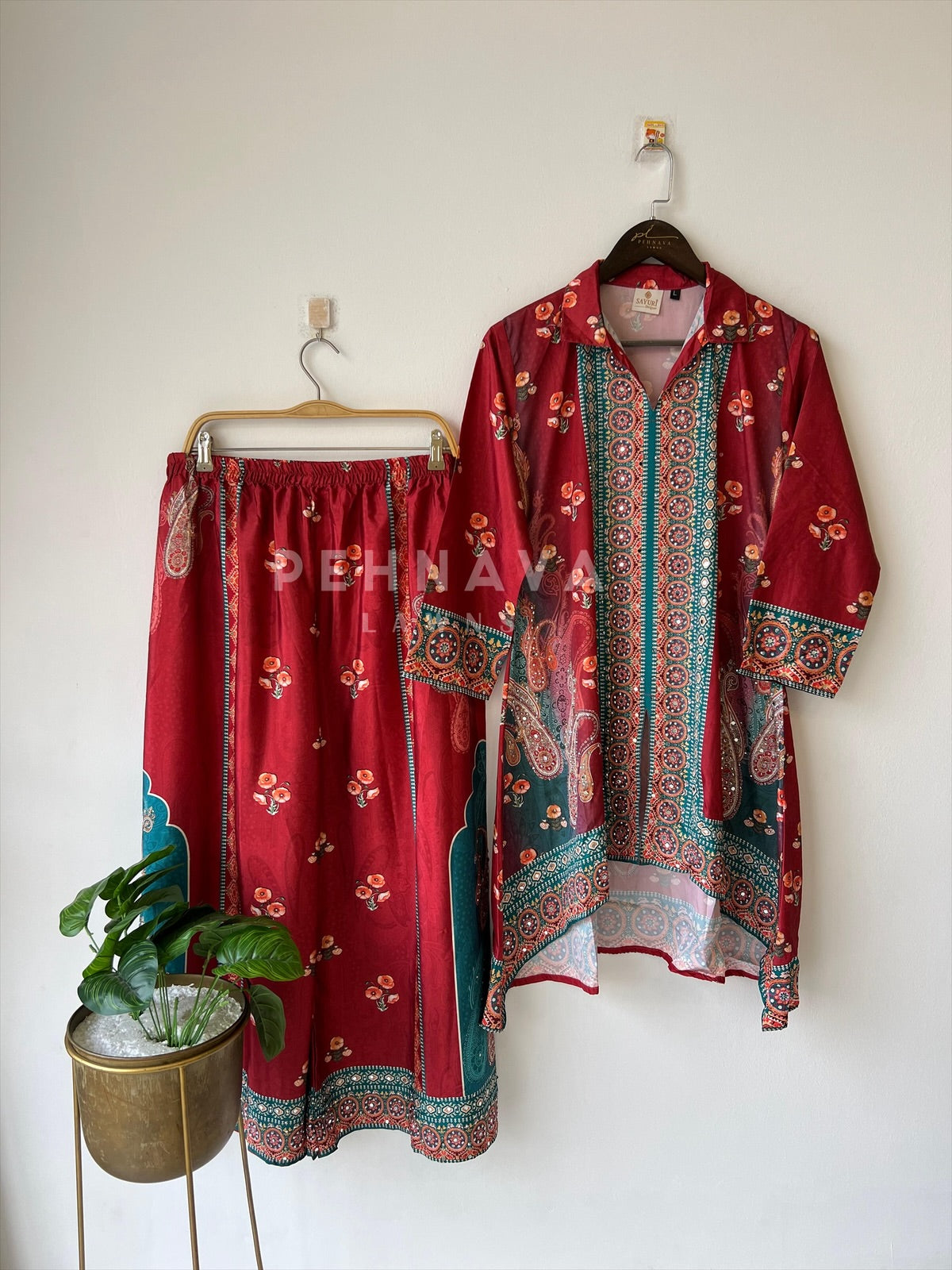 New Crepe Co-ord Set