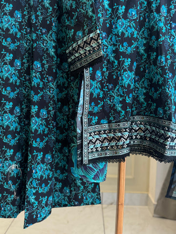 Premium Hand Embroidery Lawn Suit-2