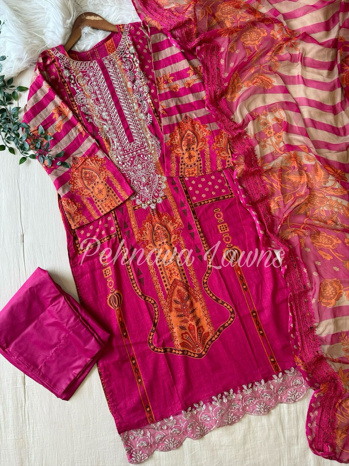 Self Embroidered Pakistani Suit-1220