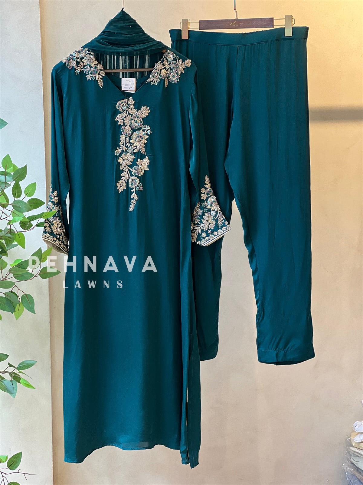 Premium hand worked suit