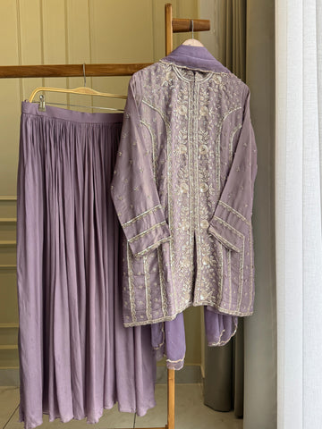 Heavily Handworked Partywear Suit