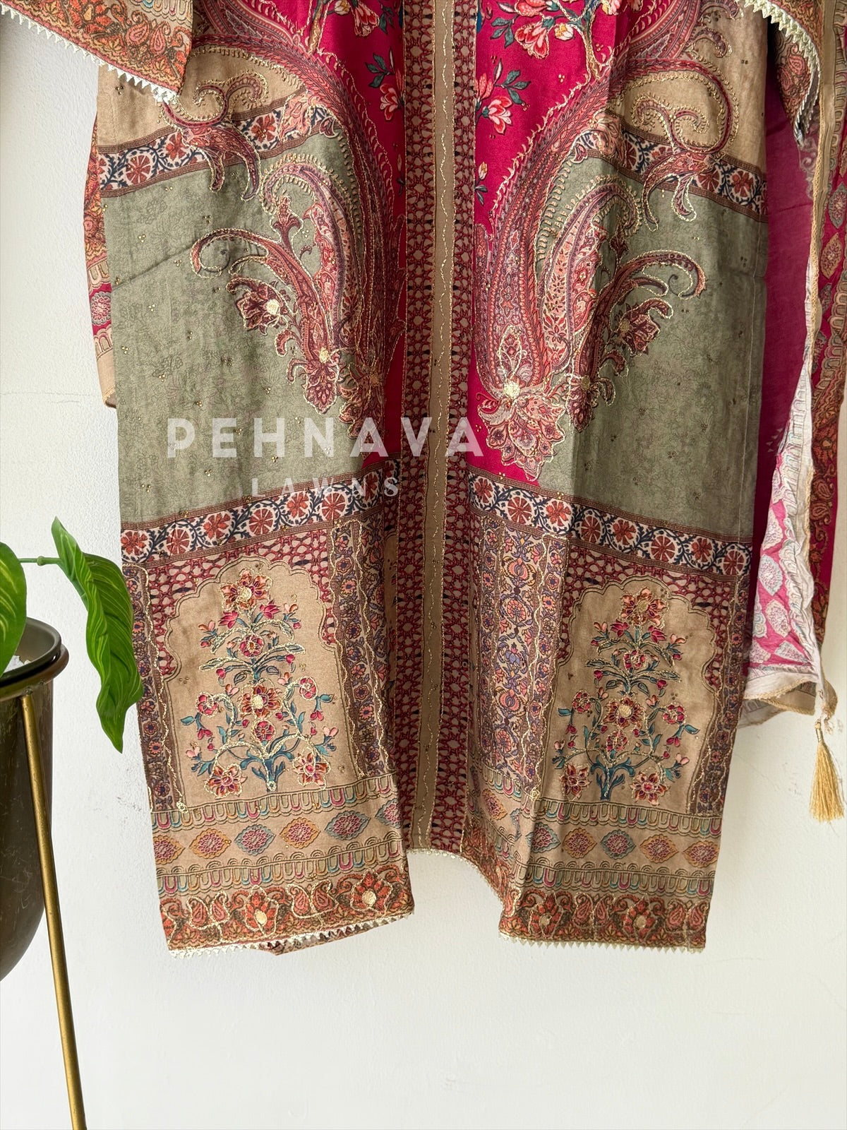 Muslin Unstitched Suit-KT375