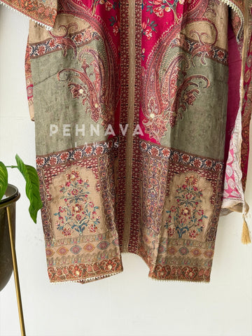 Muslin Unstitched Suit-KT375