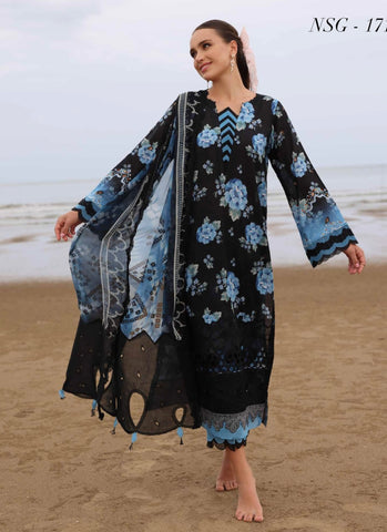 Gardenia Printed Lawn Suit-171