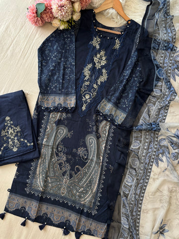 New Ready to wear Pakistani Embroidered Suit - Pehnava Lawns