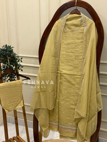 Tissue Handworked Unstitched Suit