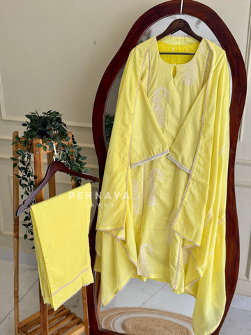 Mulcotton Embroidered Suit B106
