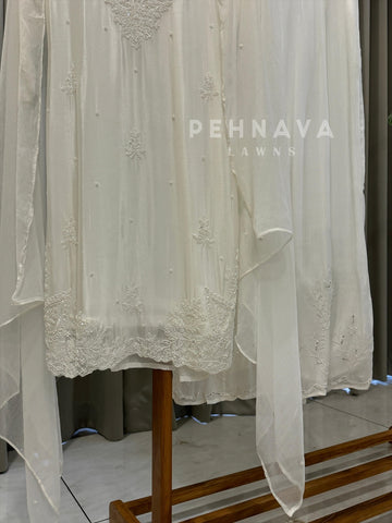 Premium Hand Work Ethnic Suit - Pehnava Lawns