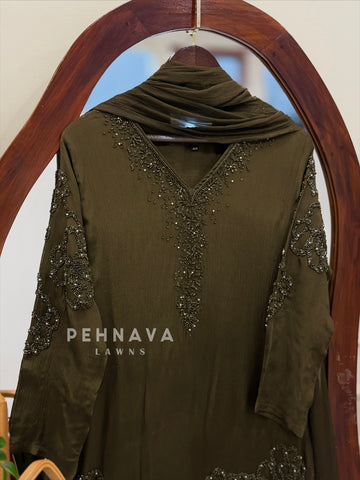 Premium Handworked Chinnon Suit