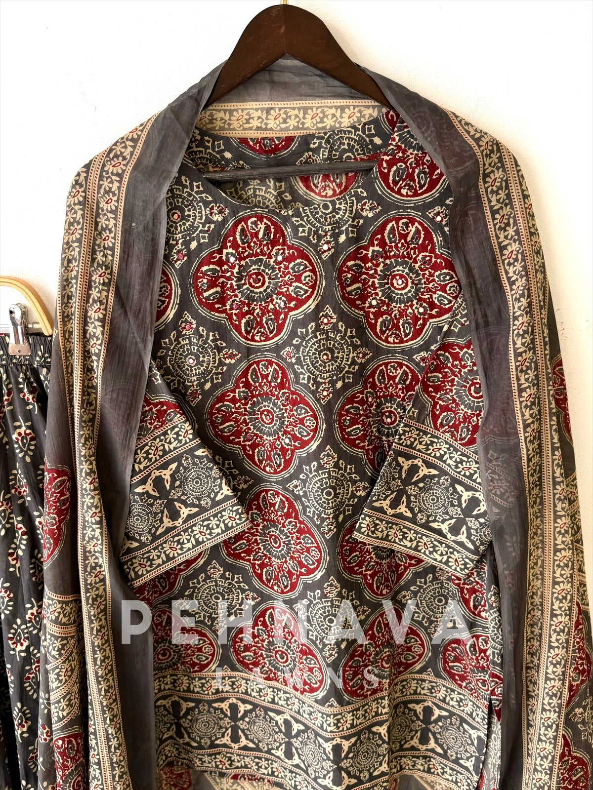 Cotton Printed Suit 313