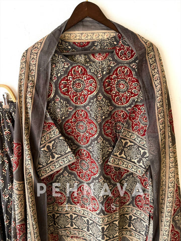 Cotton Printed Suit 313