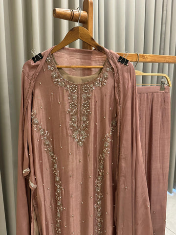 Heavy Handworked Chinnon Suit
