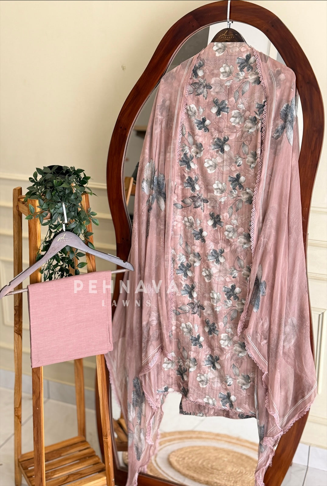 Floral Printed Unstitched Suit -Payal 4312