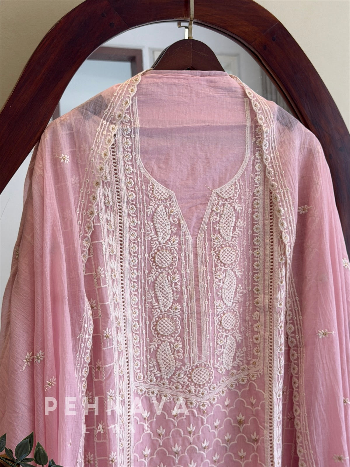 Chandheri Embroidered Unstitched Suit