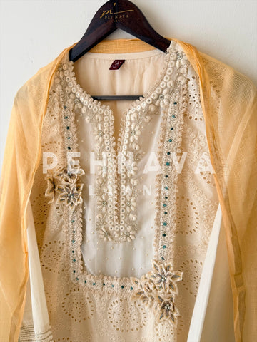 Hakoba Cotton Suit Set