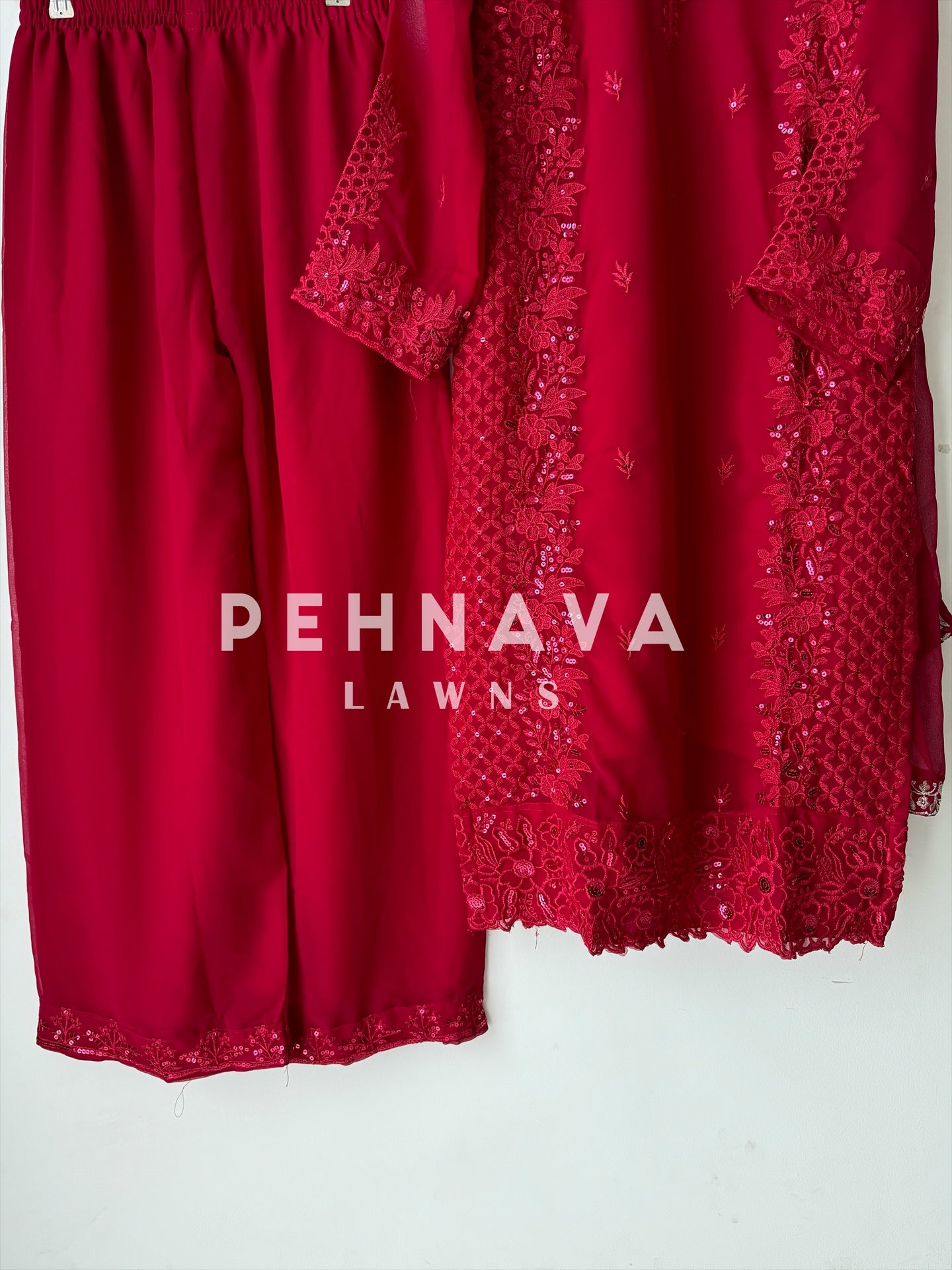 Georgette party wear suit-866
