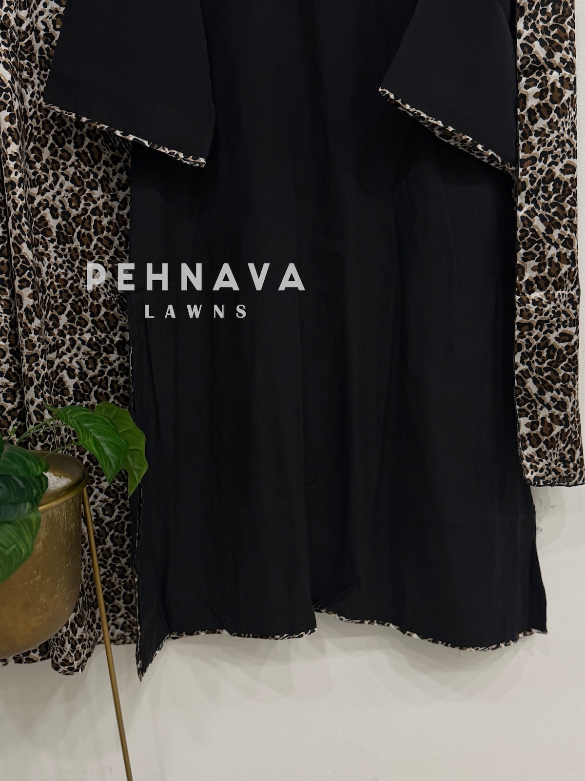 Minimal Animal Printed Three Piece Suit